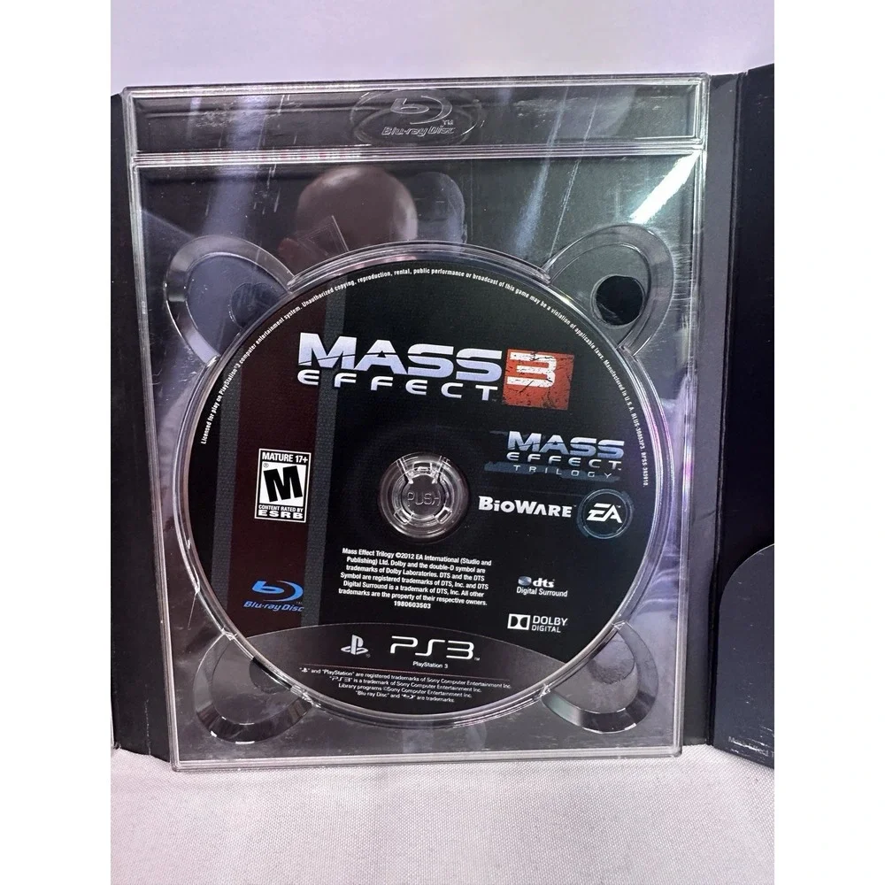 Mass Effect Trilogy (Sony PlayStation 3, 2012)